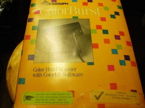 Colorburst hand scanner for - scanner,