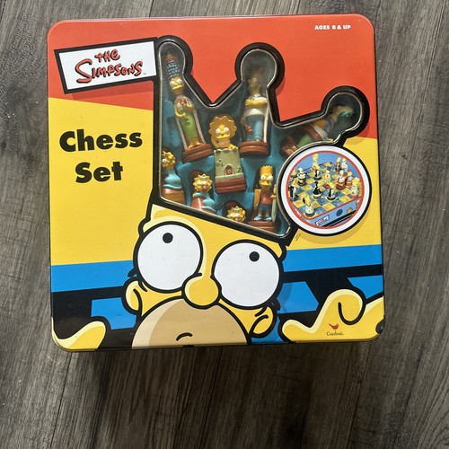 The simpsons vintage chess - simpsons,