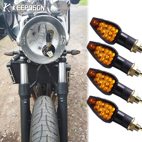 Led turn signal amber front - 4x,