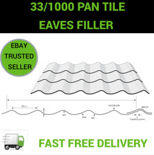 PAN TILE BOX PROFILE EAVES FILLER FOR EAVES AND RIDGE