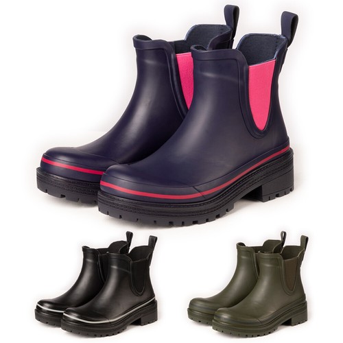 Ladies short wellies - wellies, women's