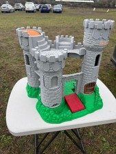 Fisher Price 1994 Medieval Toy Castle Knights Figures Canons Horses Vintage 90s