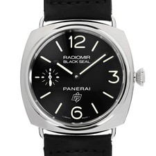 PANERAI Radiomir black seal logo PAM00380 T second hand mens