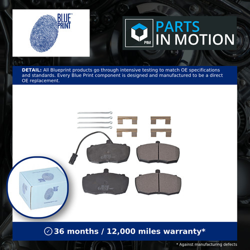 Brake pads set fits ldv - pads,
