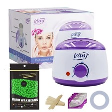 All- in-One Wax Warmer Hair Removal Beauty Kit- Heater Pot, Waxing Beans & More