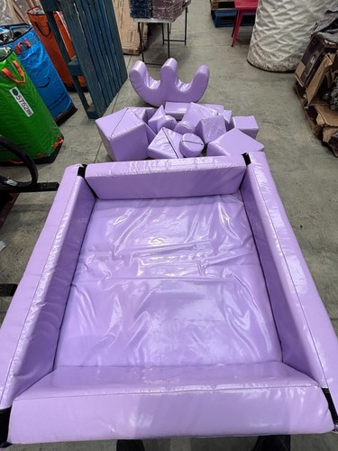 Lilac pastel soft play - lilac, and