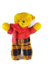 Vintage 1960s/1970s Rupert The Bear multicoloured check Rare