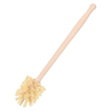 Compact Wooden Toilet Brush