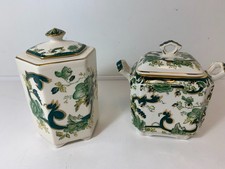 Masons Lidded Storage Jars