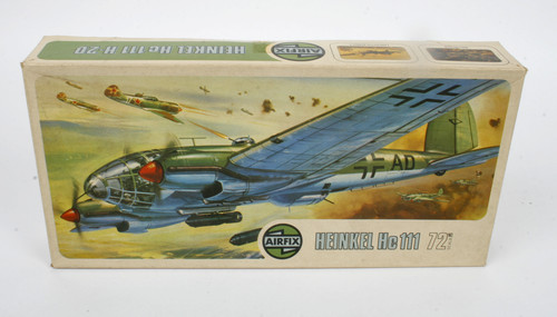 Vintage airfix 72nd heinkel - airfix, 1/72nd