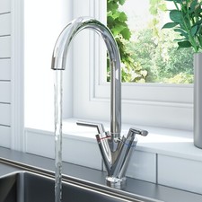 Modern Kitchen Mixer Tap Dual