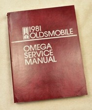 1981 OLDSMOBILE OMEGA FACTORY