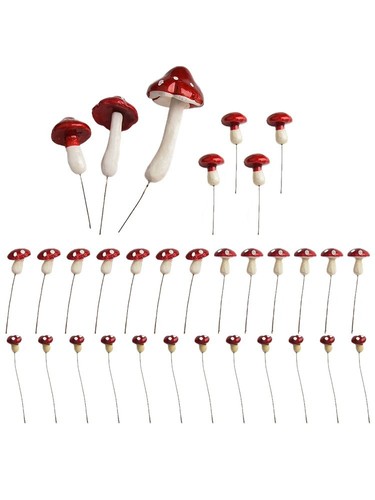Charming foam toadstool - foam,