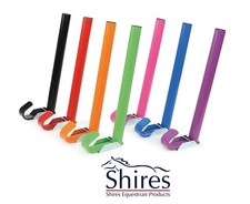 SALE Shires Metal Plastic Coated Pole Type Folding Saddle Rack Stable Or Yard