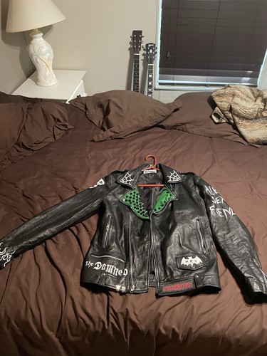 Punk goth rock custom leather - custom,