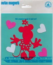  DISNEY Minnie Mouse vinyl decal window sticker" with hearts" Magic for your car