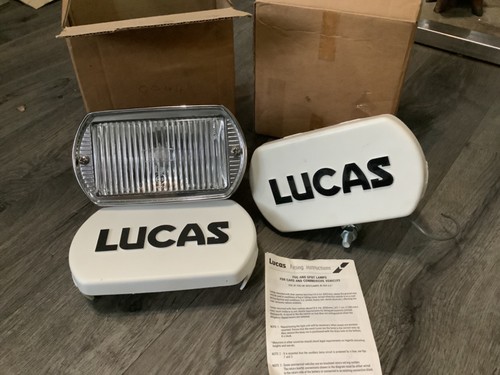 Pair vintage lucas square 8 - of,