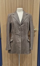 Ladies Brown Tweed Herringbone
