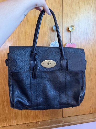 Mulberry black grained leather - mulberry,