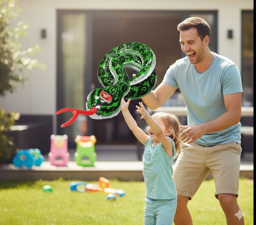 Green snake kids children toy - kids,