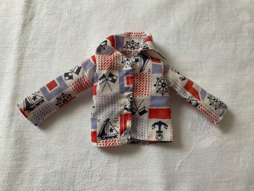 Sindy doll blouse nautical - blouse,