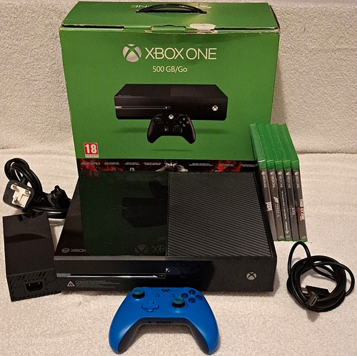 Microsoft xbox one - xbox, black