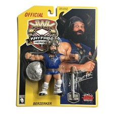 WWF/WWE Hasbro Style BERZERKER (YELLOW CARD) Kayfabe Heroes KWK Retro Figure '25