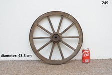 Vintage old wooden cart wagon