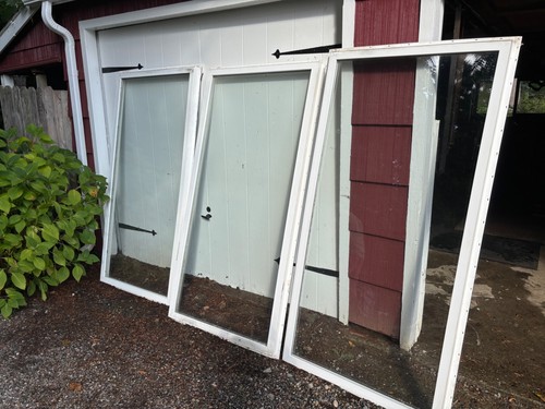 Three double pane - windows,, 31