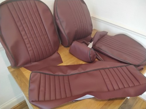 Mgb seats covers mulberry - covers, &