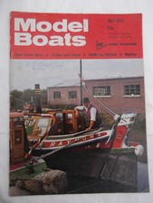 Model Boats Magazine July 1973 Used but in good condition no plan