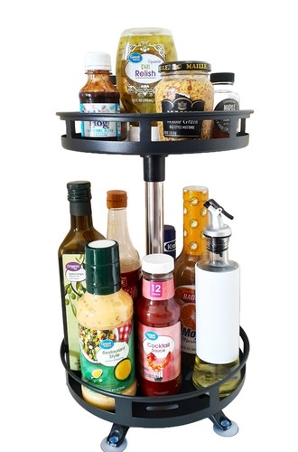 Tier lazy susan organizer - tier,
