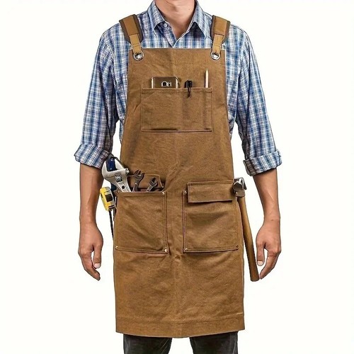 Thickened canvas apron - canvas,