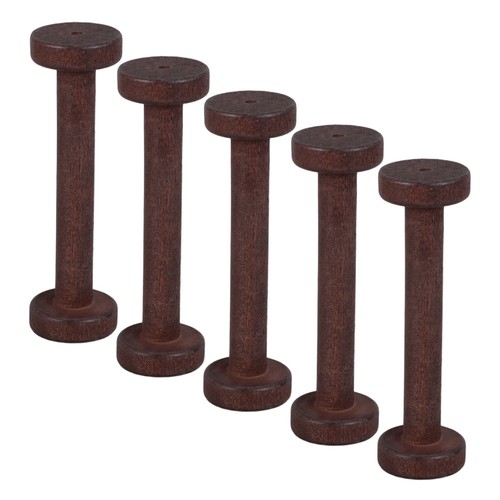 Pcs empty wooden cable - 5,