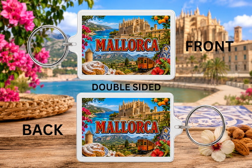 Mallorca keyring travel - mallorca,