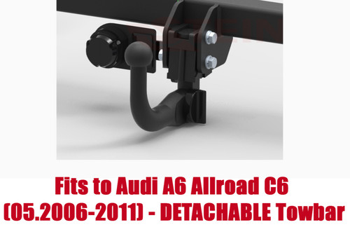 Detachable tow bar - tow, a6