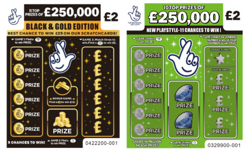 Fake 250k winning lottery - fake,