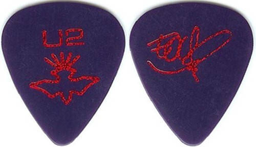 Edge guitar pick - u2,