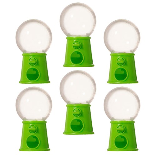 6pcs gumballs machine mini - 6pcs,