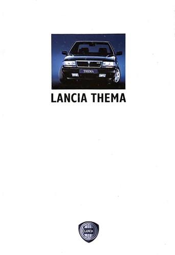 Lancia thema brochure - lancia,