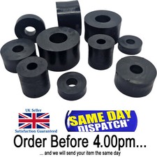 Wider Black Nylon Spacers Standoffs Washers M5 M6 M8 M10