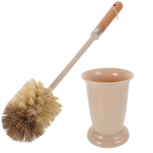 Large wooden toilet brush - wooden,
