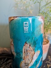 Vintage Signed Mdina Glass