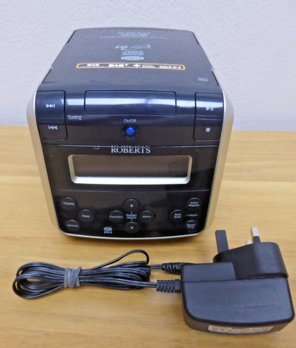 Roberts sound stereo clock - roberts,
