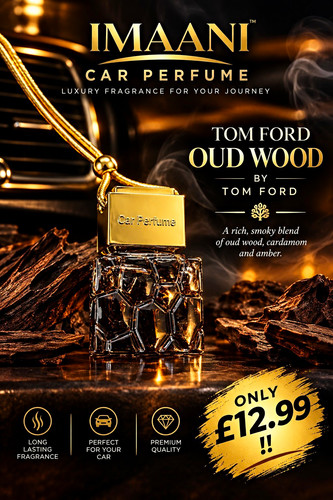 Imaani oud wood car perfume - oud,