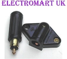 HELLA TYPE 12V 12 VOLT 24V 24 VOLT DIN DC POWER PLUG SOCKET
