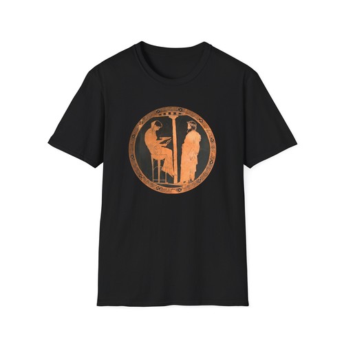 Ancient greek pottery shirt - greek, t-shirt