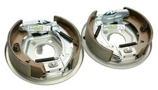 1 x Axle Set Bolt on Backing Plates c/w Brake Shoes for Ifor Williams 200 x 50mm