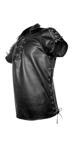 Mens real lambskin leather - mens,