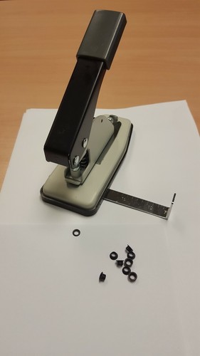 Eyelet machine with - machine, 250
